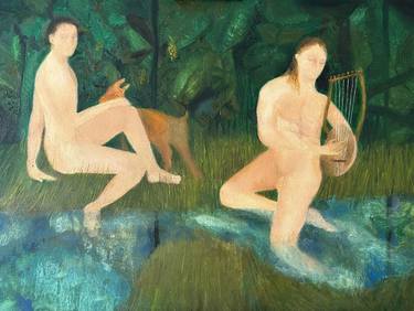 Original Classicism Classical Mythology Paintings by James Lipsius