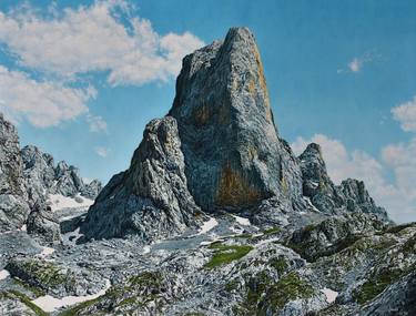 Original Figurative Landscape Painting by Jesus Sanchez Alba