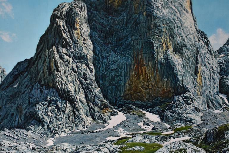 Original Figurative Landscape Painting by Jesus Sanchez Alba