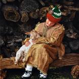 Shepherdess (Pastorcilla) by Jesus Sanchez Alba
