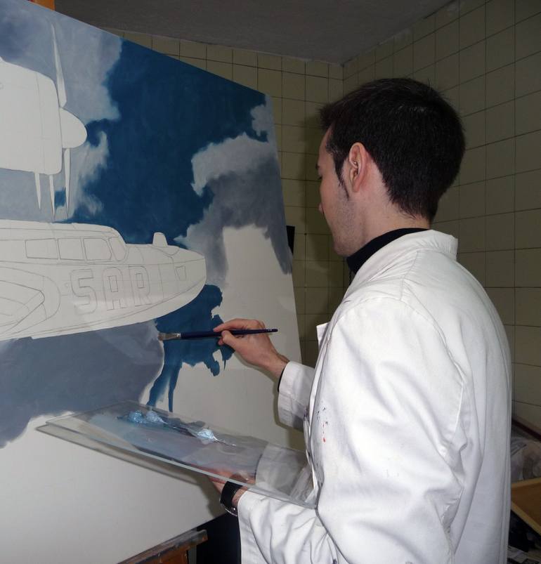 Original Figurative Other Painting by Jesus Sanchez Alba
