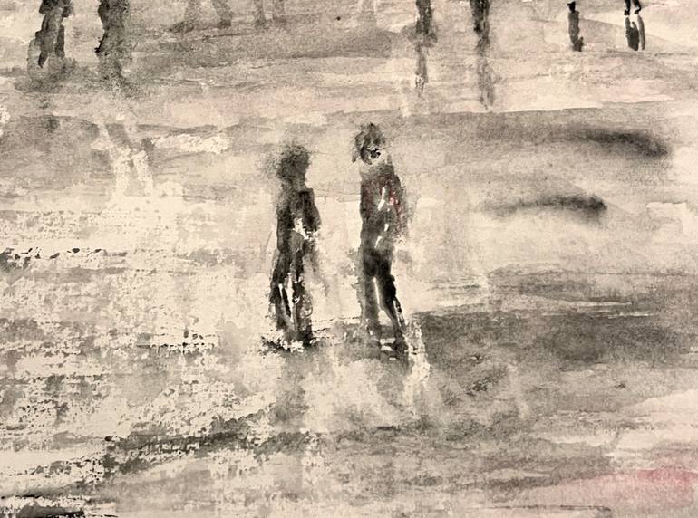 Original Abstract Landscape Painting by Serenella Oprandi