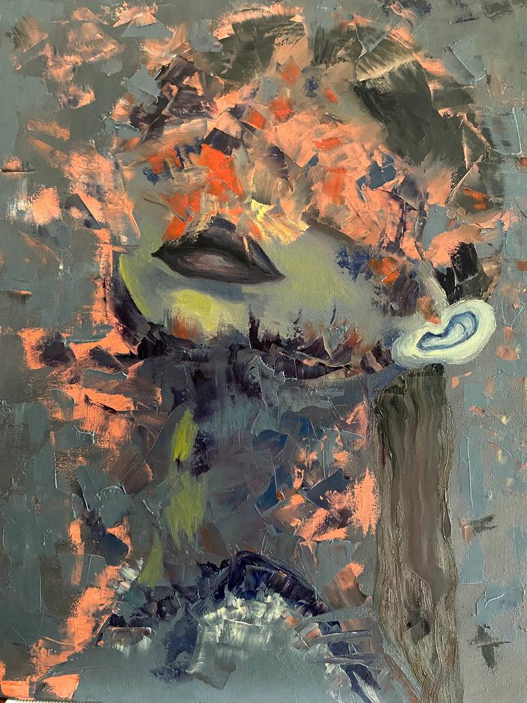 Original Abstract Expressionism Abstract Painting by Juliette Venter