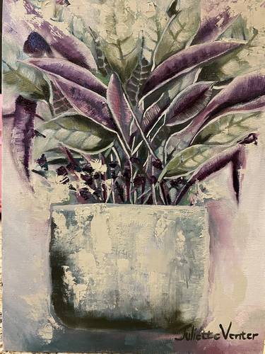 Original Contemporary Botanic Painting by Juliette Venter