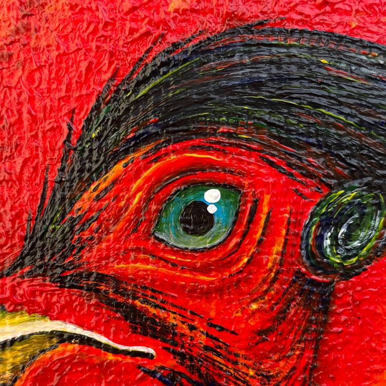 Original Contemporary Animal Painting by Maria Brukhlii
