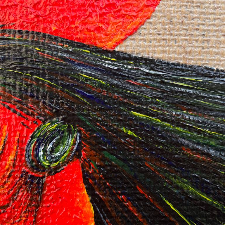 Original Contemporary Animal Painting by Maria Brukhlii