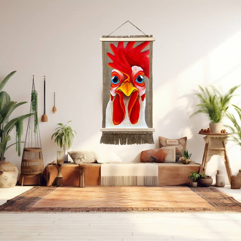 Original Contemporary Animal Painting by Maria Brukhlii
