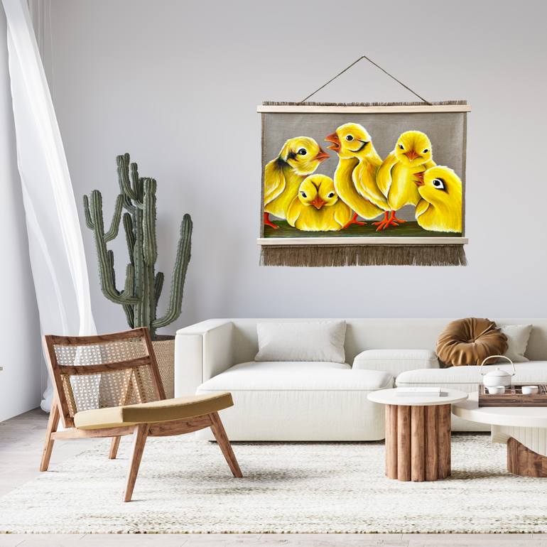 Original Contemporary Animal Painting by Maria Brukhlii