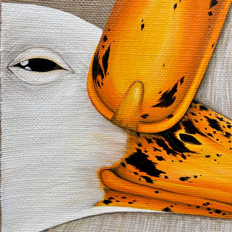Original Contemporary Animal Painting by Maria Brukhlii