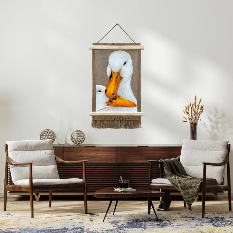 Original Contemporary Animal Painting by Maria Brukhlii