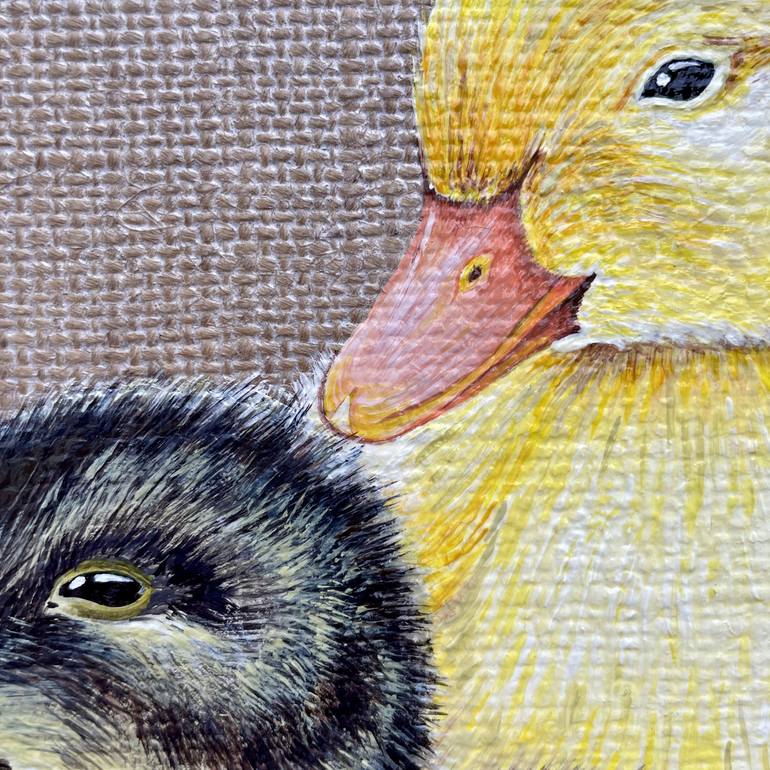 Original Contemporary Animal Painting by Maria Brukhlii