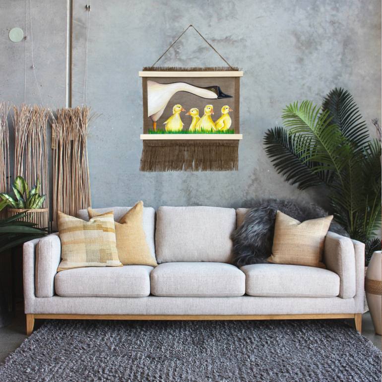 Original Contemporary Animal Painting by Maria Brukhlii