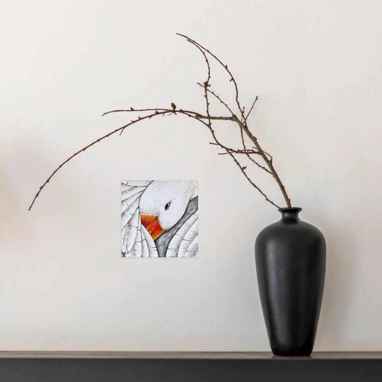 Original Contemporary Animal Painting by Maria Brukhlii