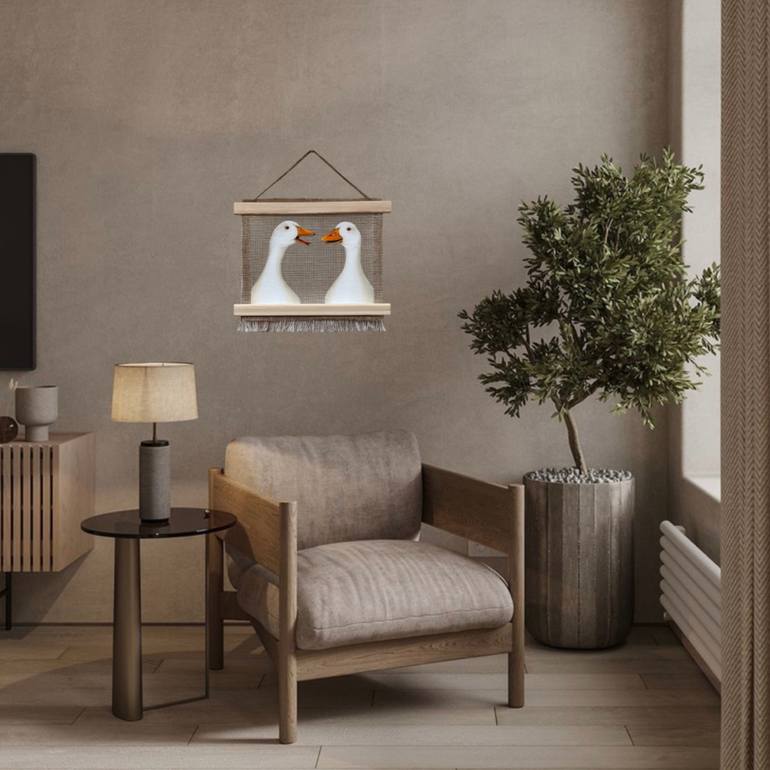 Original Contemporary Animal Painting by Maria Brukhlii