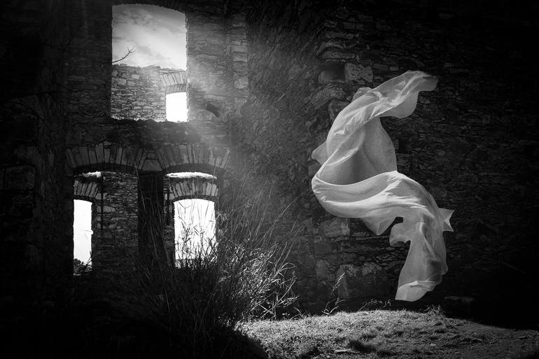 Original Time Photography by Alexandros Christodoulopoulos | Black & White Art on Paper | Whispers of a Bygone Era - Limited Edition