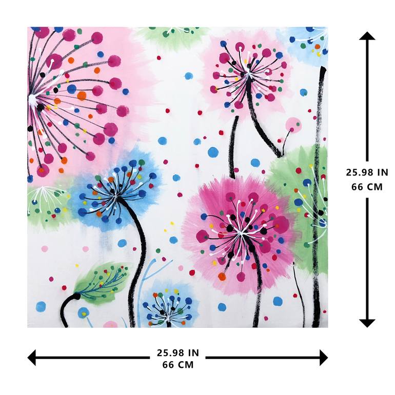 Original Art Deco Nature Drawing by Santay Qiu