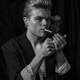 young man smoking - Limited Edition 1 of 40 by Jessica Weber