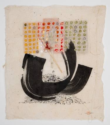 Original Abstract Food & Drink Mixed Media by Debbie Wolff
