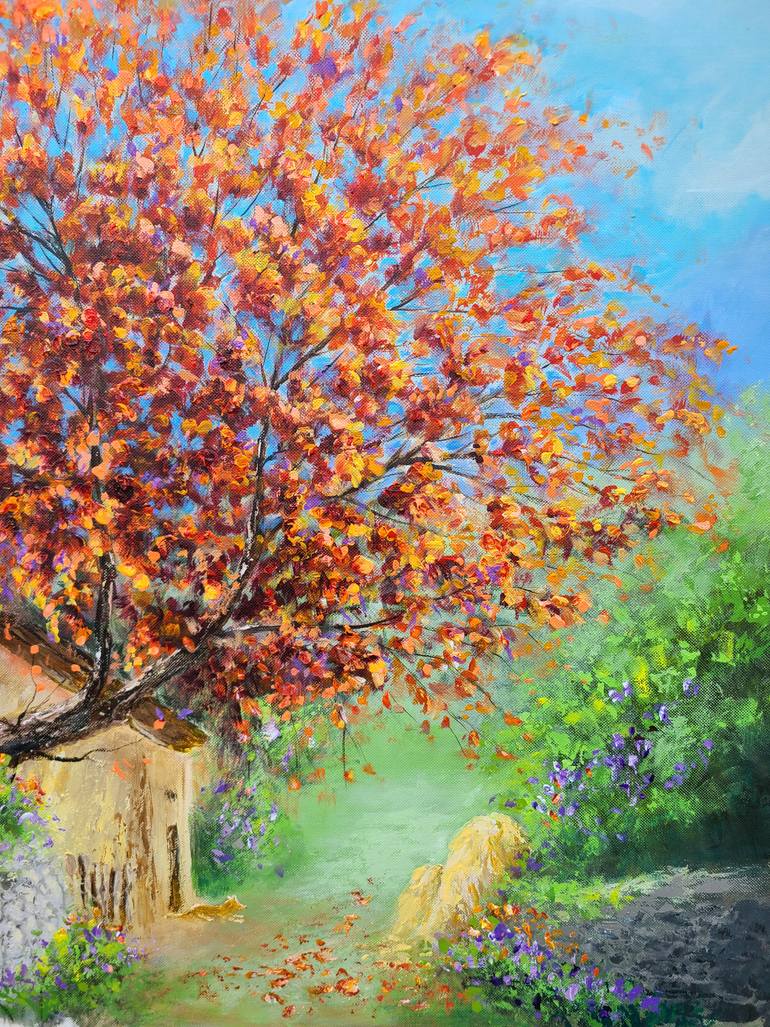 Original Impressionism Landscape Painting by Paulo Trinh