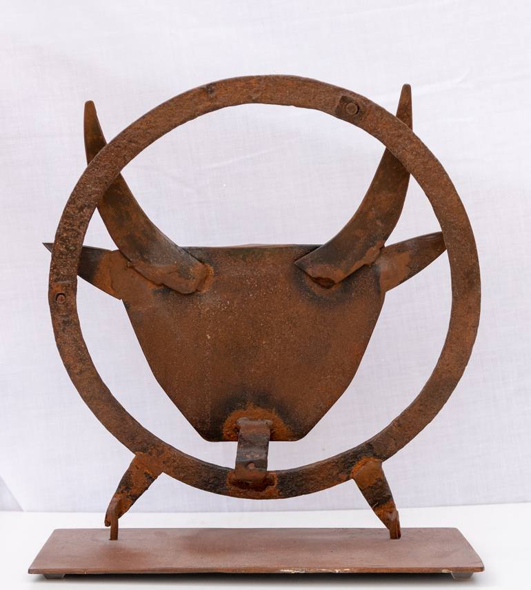 Original Symbolism Classical Mythology Sculpture by Lino Spada