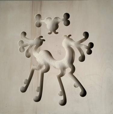 Original Symbolism Classical Mythology Sculpture by Pasquale Spada