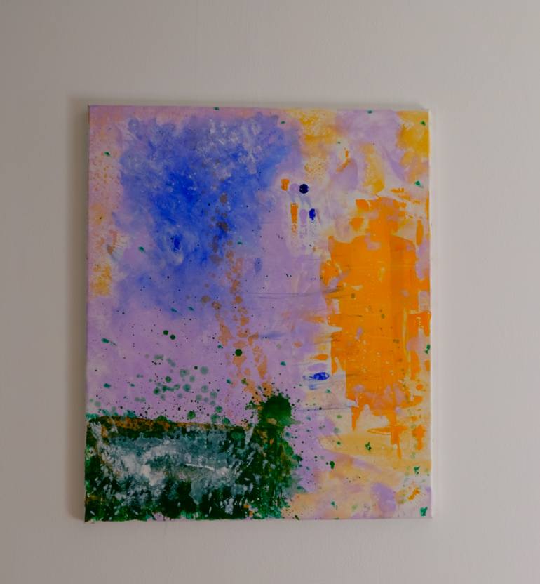 Original Abstract Painting by Giuliana Lo Porto