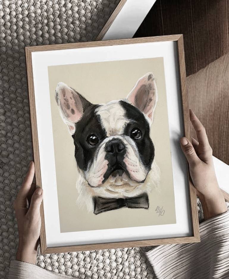 Original Realism Animal Drawing by Julia Shilo