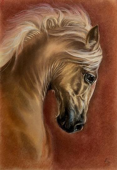 Original Realism Horse Drawings by Shilo Julia