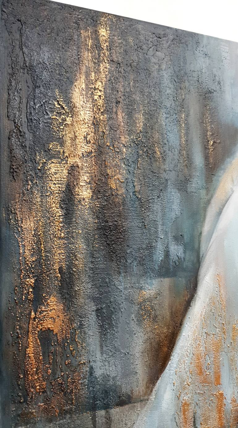 Original Abstract Animal Painting by Julia Shilo