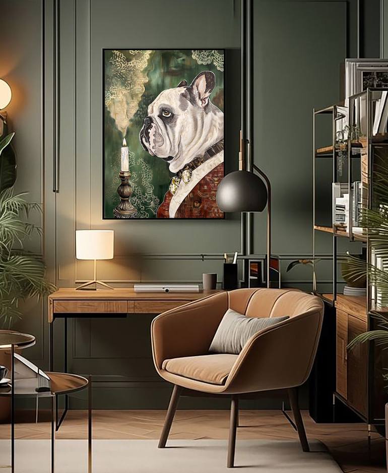Original Figurative Animal Painting by Julia Shilo