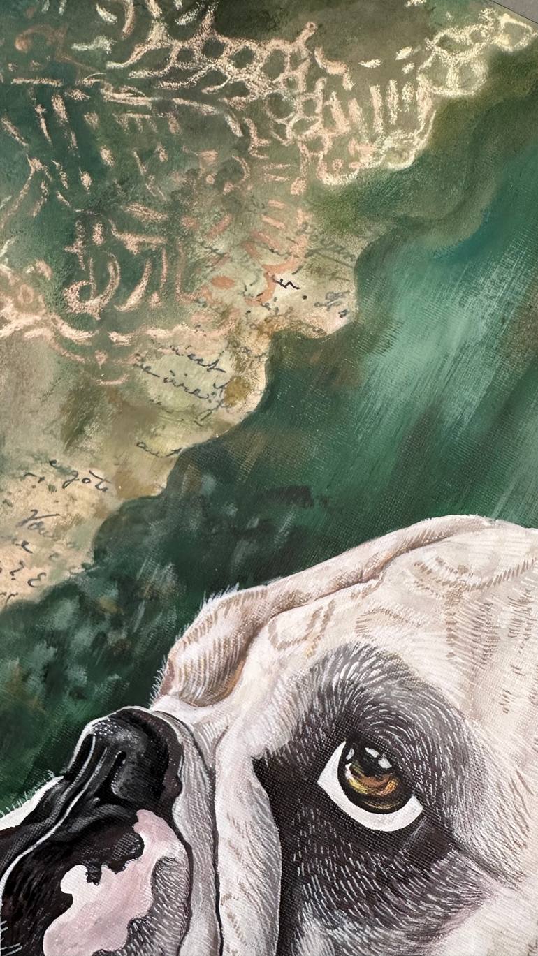 Original Figurative Animal Painting by Julia Shilo