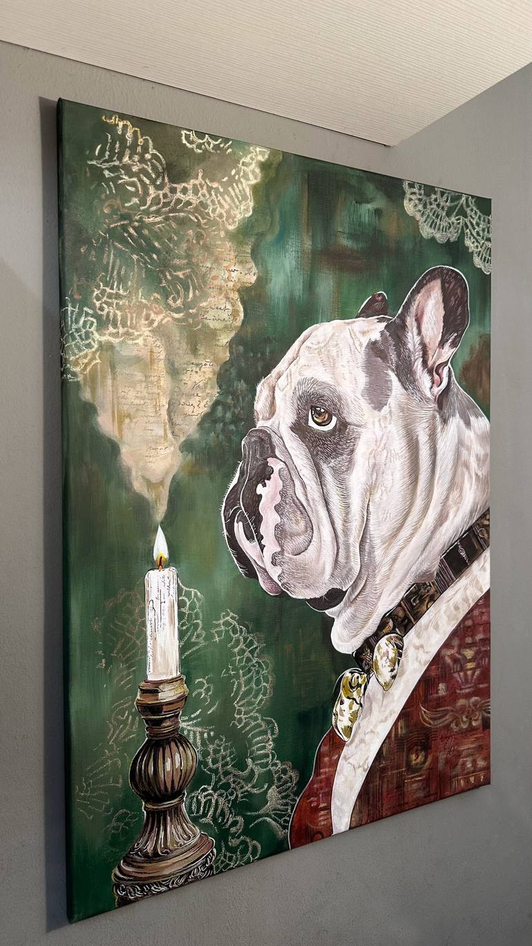 Original Figurative Animal Painting by Julia Shilo