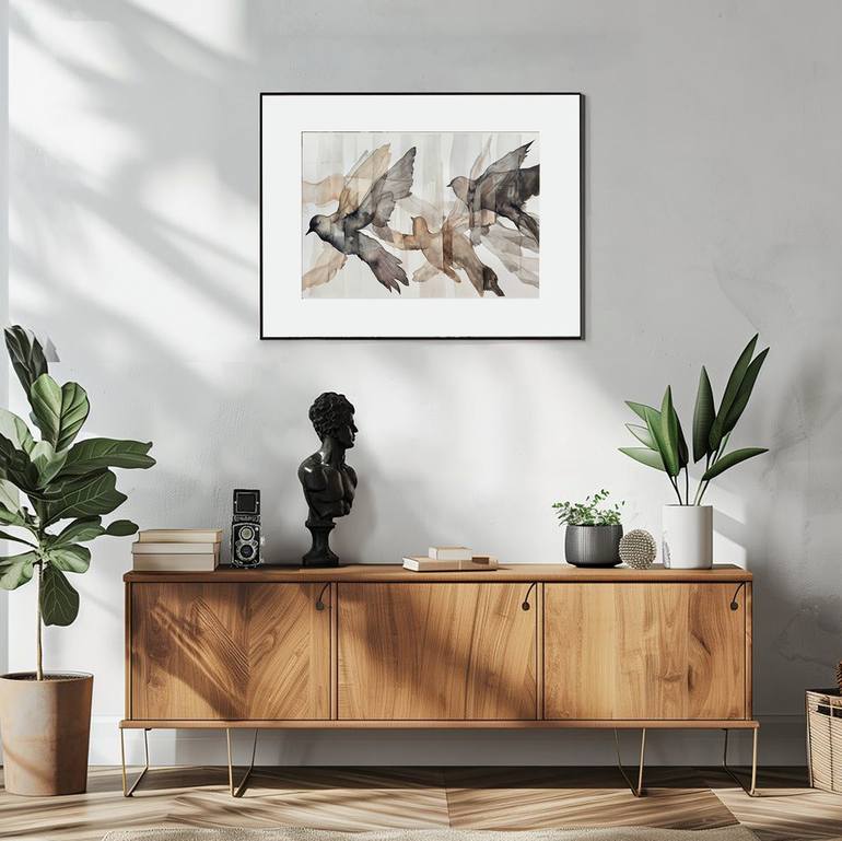 Original Abstract Nature Painting by Julia Shilo