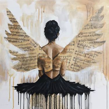 Original Abstract Music Collage by Shilo Julia