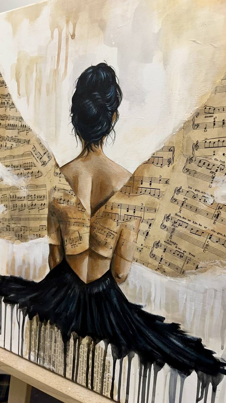 Original Abstract Music Collage by Shilo Julia