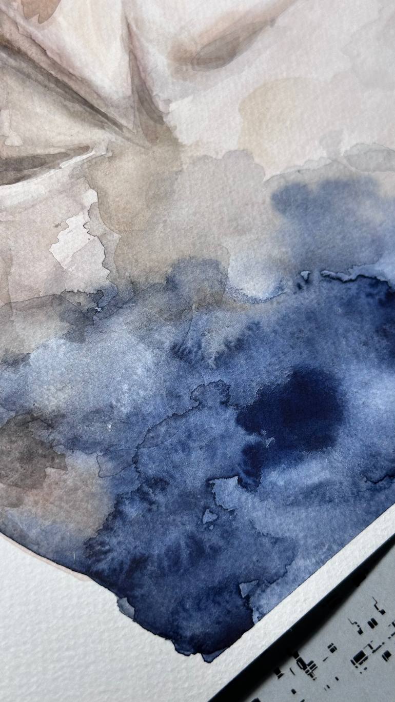 Original Art Deco Abstract Mixed Media by Julia Shilo
