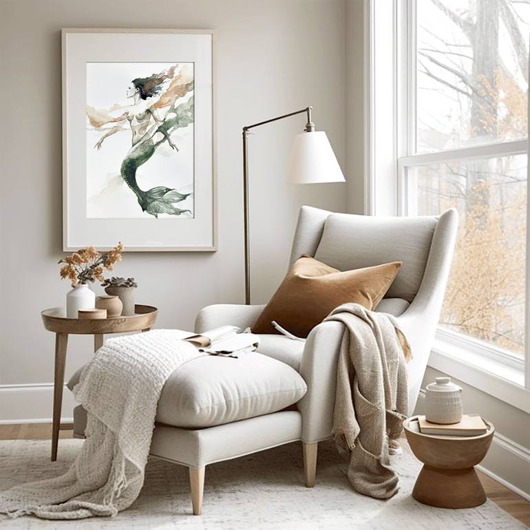 Original Abstract Nude Painting by Julia Shilo