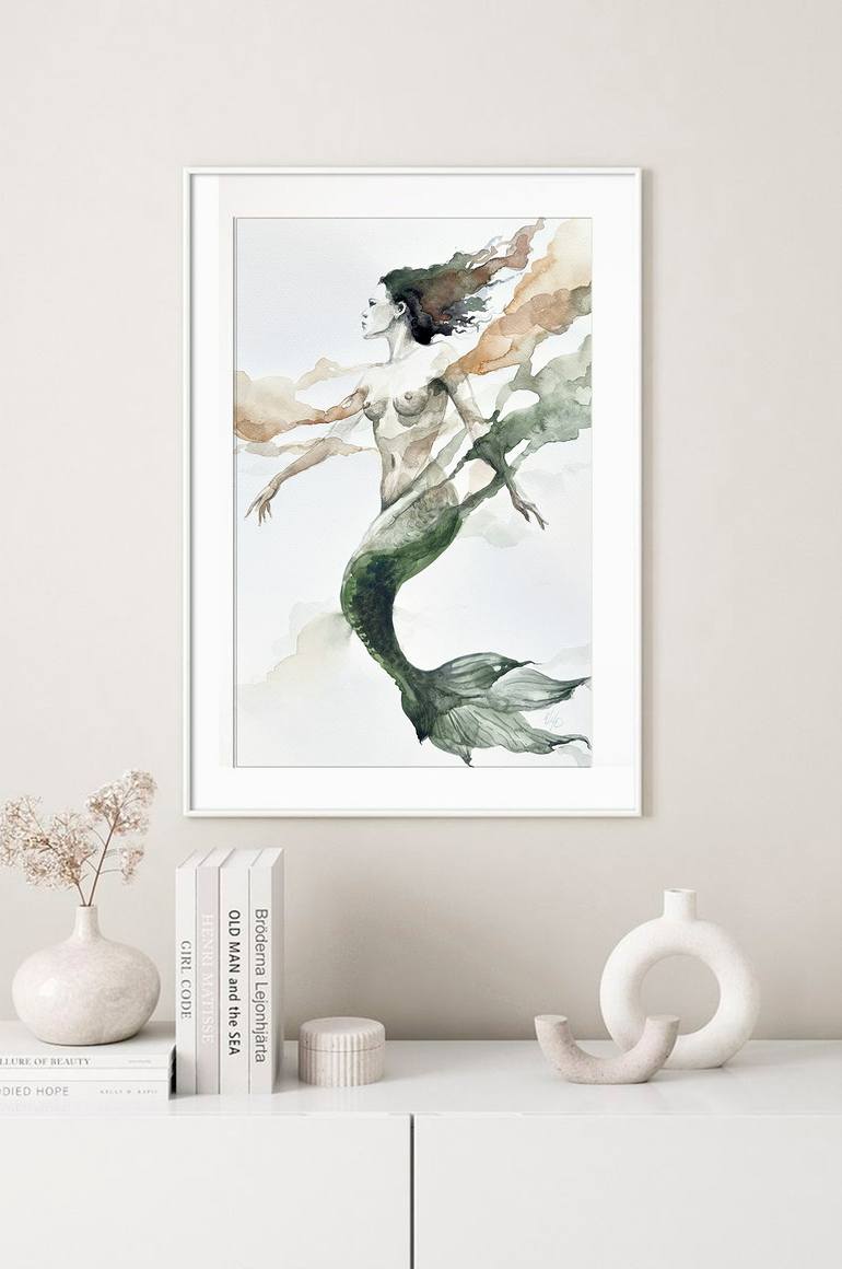 Original Abstract Nude Painting by Julia Shilo