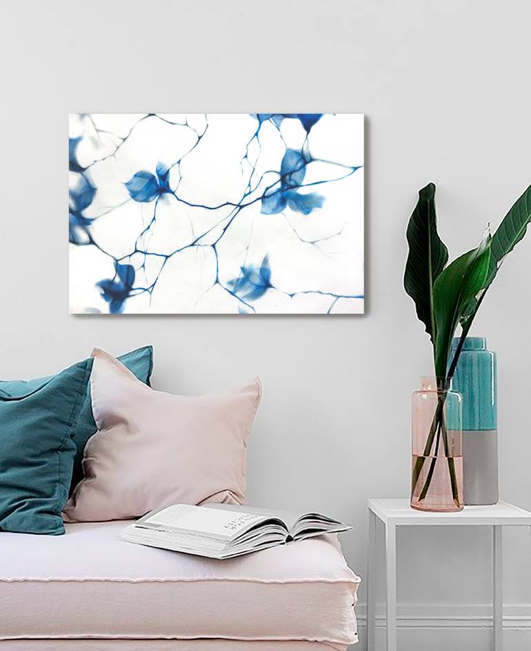 Original Minimalism Botanic Drawing by Julia Shilo