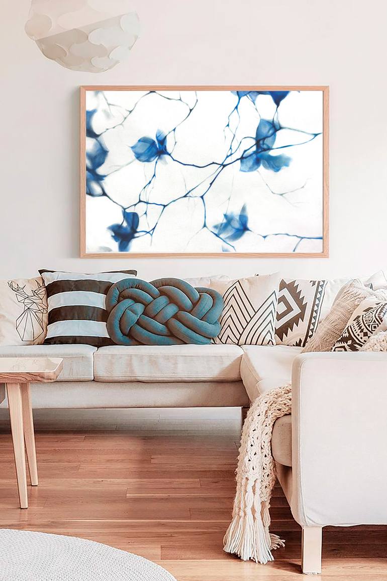Original Minimalism Botanic Drawing by Julia Shilo