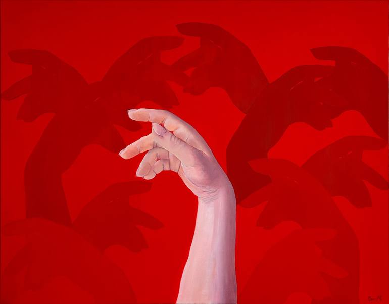 Print of Conceptual People Paintings by Ena Mork