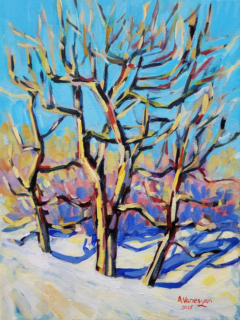 Original Contemporary Landscape Paintings by Anna Vanesyan