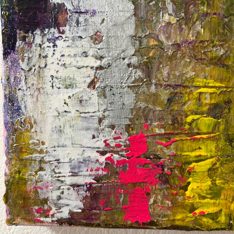 Original Abstract Expressionism Abstract Painting by Yuka Mitsufuji