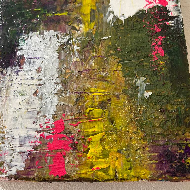 Original Abstract Expressionism Abstract Painting by Yuka Mitsufuji