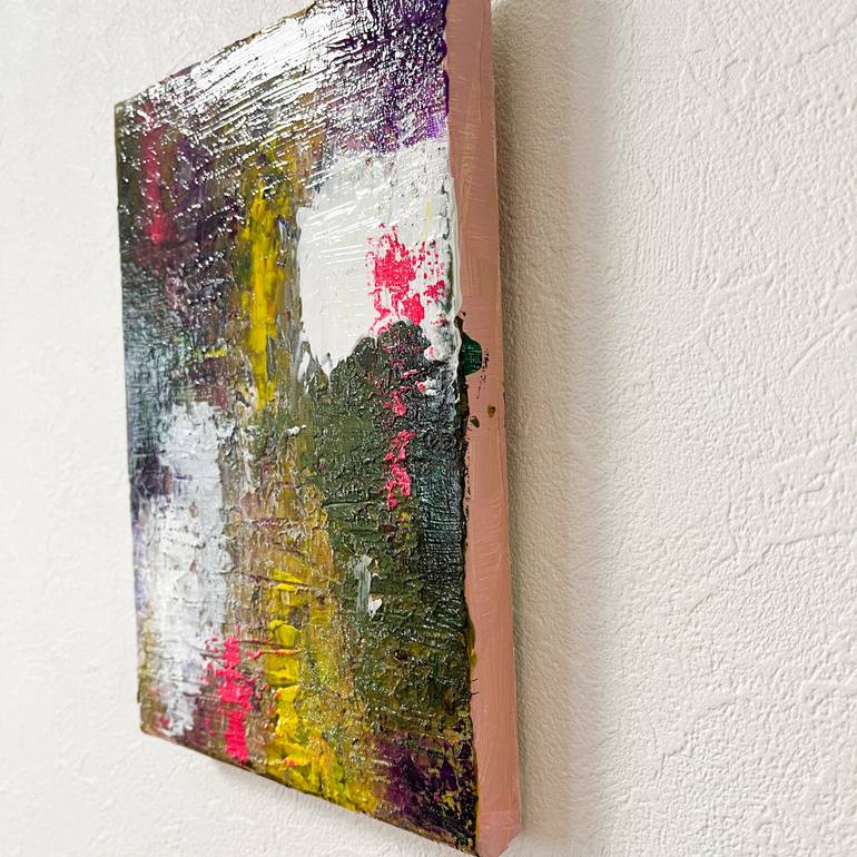 Original Abstract Expressionism Abstract Painting by Yuka Mitsufuji