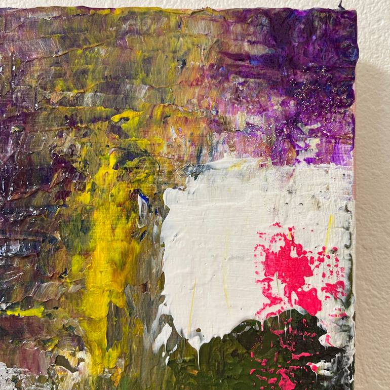 Original Abstract Expressionism Abstract Painting by Yuka Mitsufuji