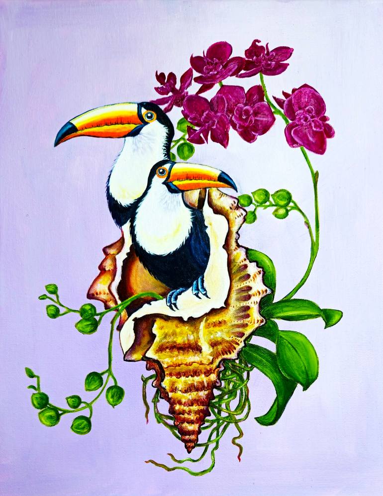 Imagination game Painting by Larysa Bulyhina | Saatchi Art