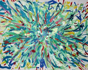 Original Abstract Painting by Ilka Vogler