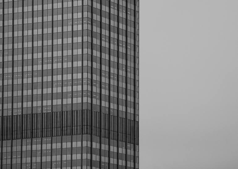 Original Architecture Photography by Vladyslav Havrylov | Black & White Art on Canvas | Big and High