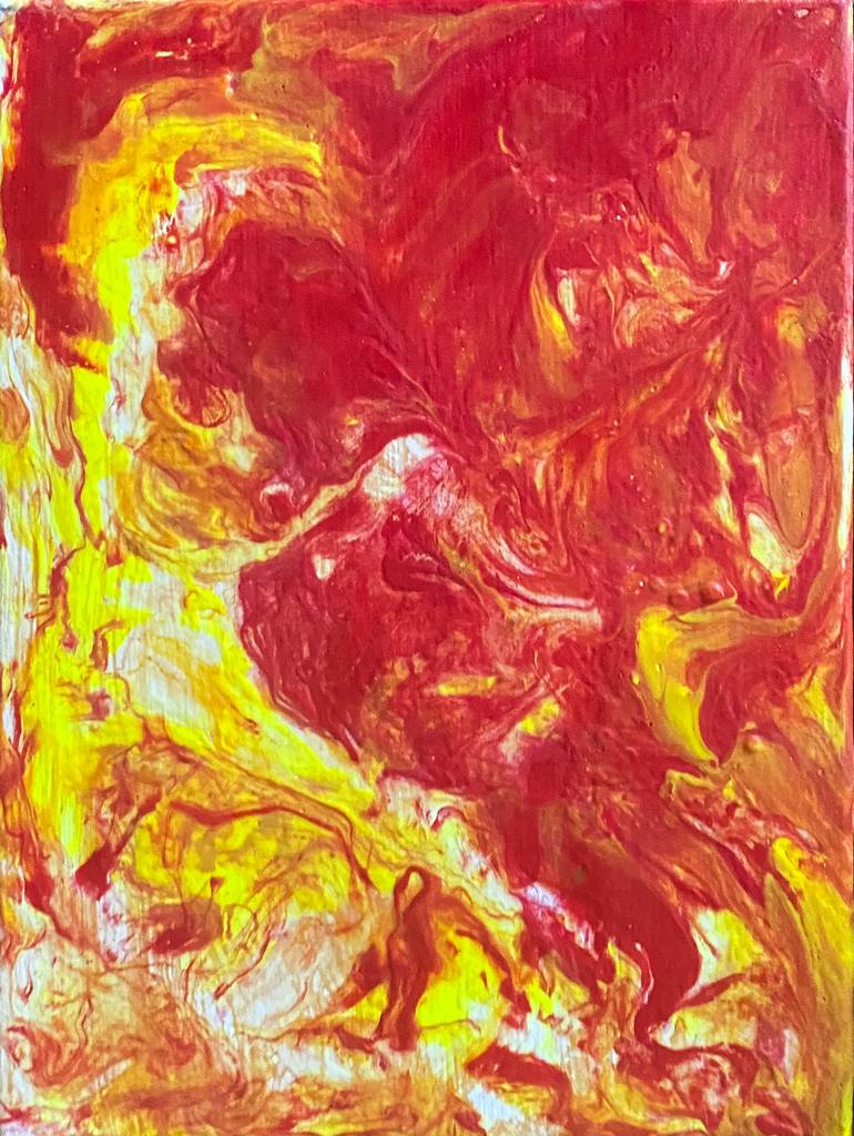 Original Modernism Abstract Painting by Zoriana Pavlyshyn